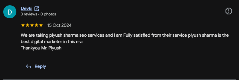 Ordinex Growth Google review